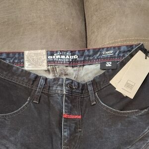 Marithe Francois Girbaud Men's Blue Stonewash Jeans